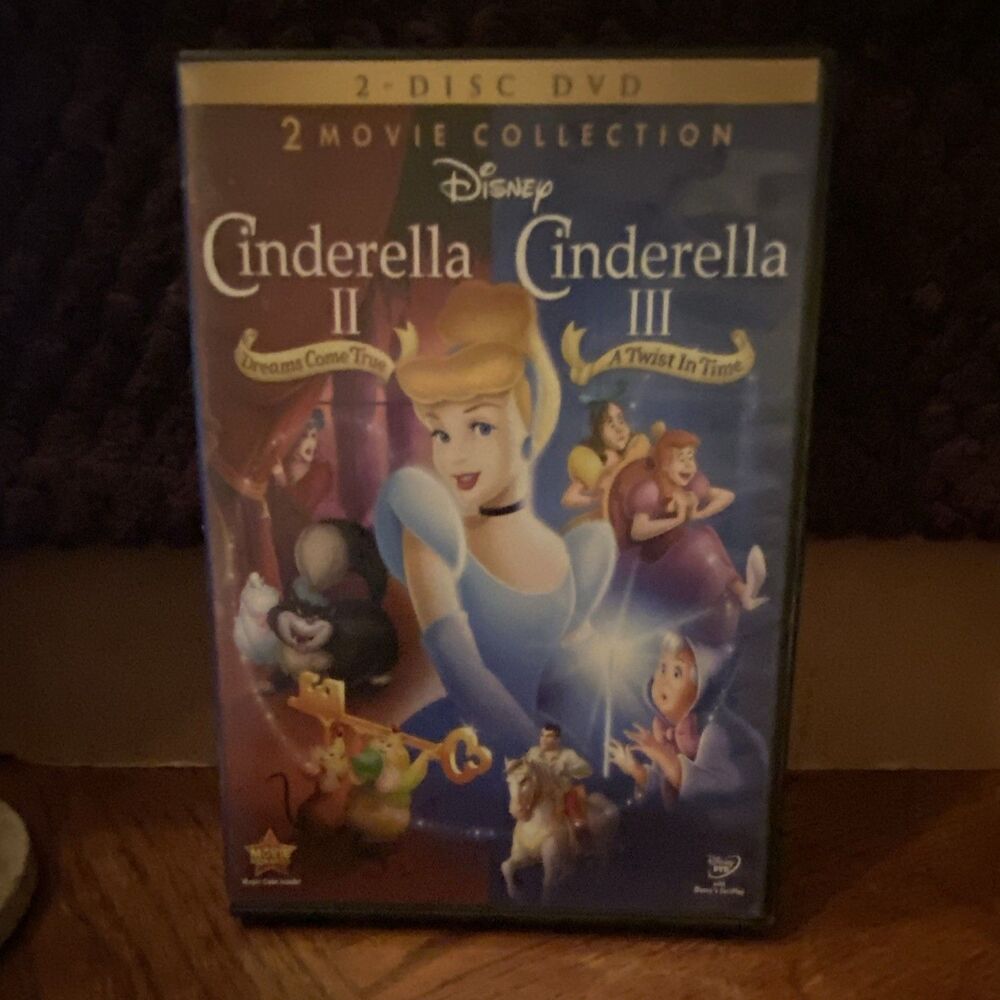 CINDERELLA II & CINDERELLA III 2-DISC DVD COLLECTION DISNEY